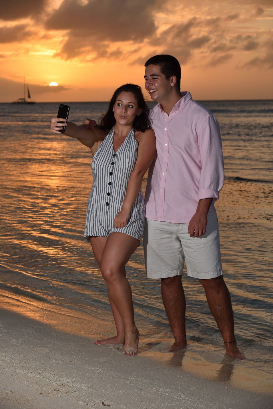 Sunset selfie
